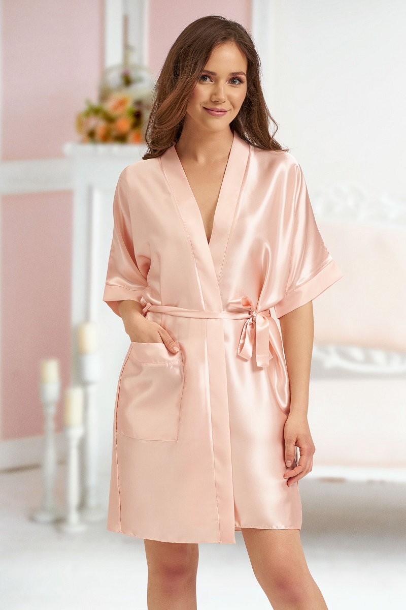 Sale Robes And Satin Pjs 2106 Soft Satin Dressing Gown